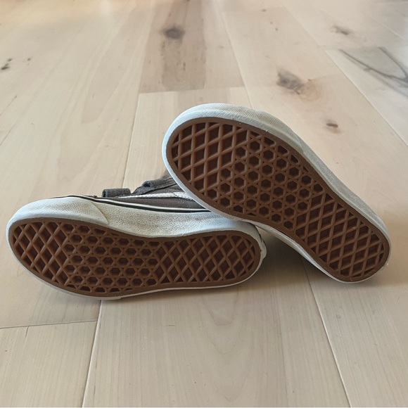 Vans Kids Gray High-Top Sneakers - Picture 10 of 11